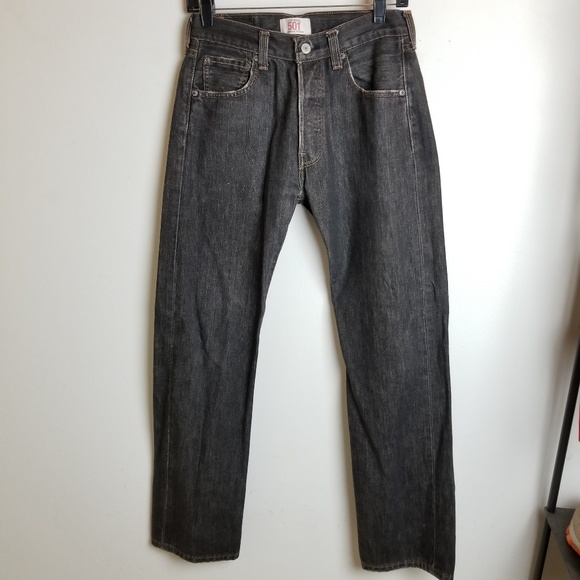 LEVI'S 501 MEN'S Jeans Straight Leg Pants - Picture 1 of 9